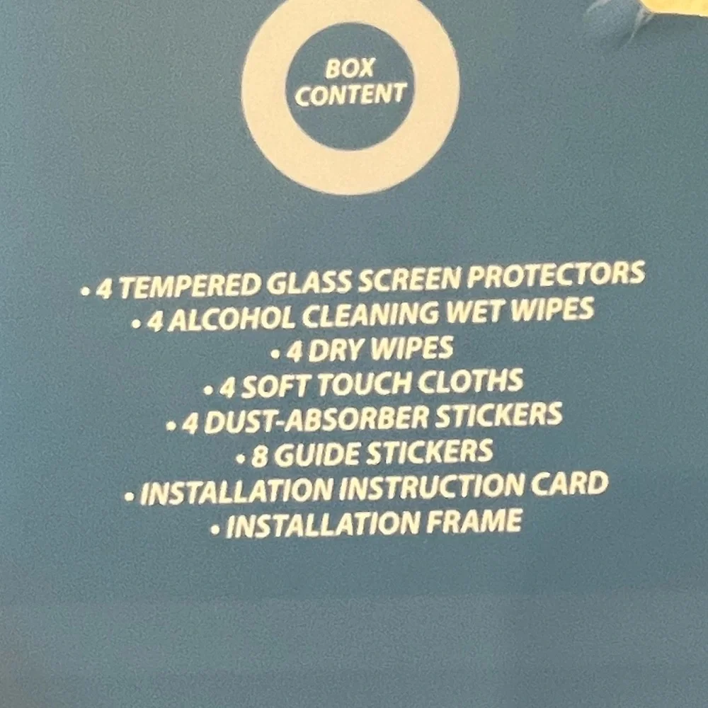iPhone X / XS tempered glass screen protector (3)